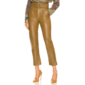 Bennett Patch Pocket Leather Pant