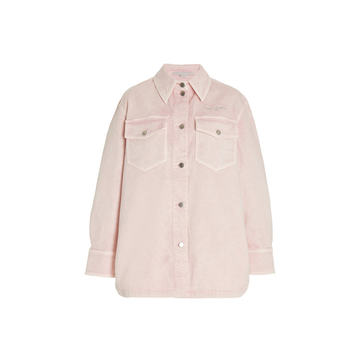 Organic Stretch-Cotton Denim Shirt Jacket