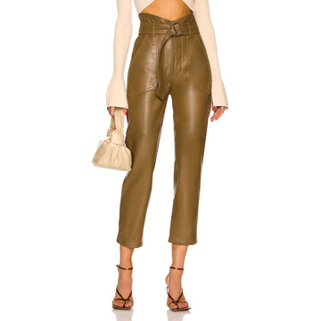 Bennett Patch Pocket Leather Pant