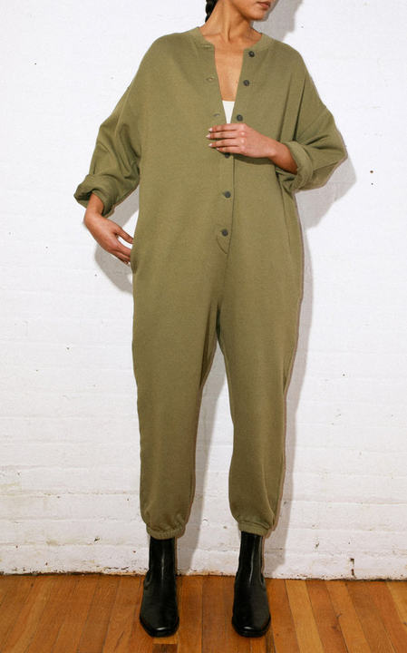 Sabina Cotton-Blend Jumpsuit展示图