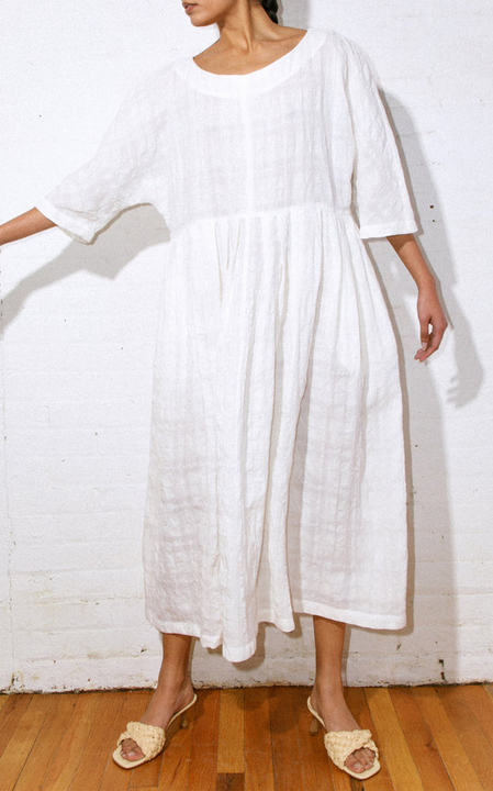 Anjani Cotton-Blend Midi Dress展示图