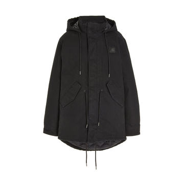 Organic Cotton Canvas Hooded Parka