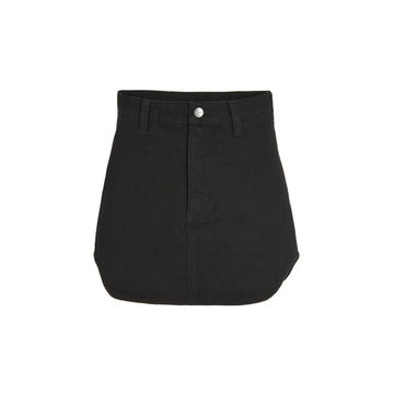 Organic Cotton Canvas Mini Skirt