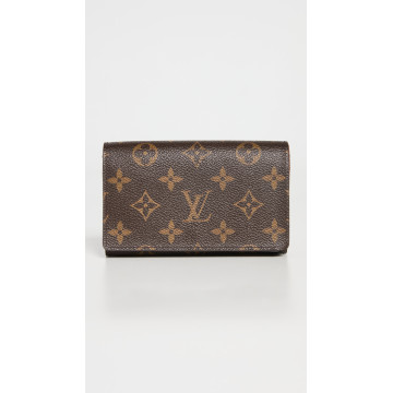 Louis Vuitton Tresor 交织字母钱包