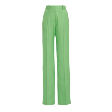 Pleated Wool Pants