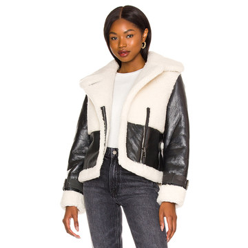 Farley Metallic Shearling