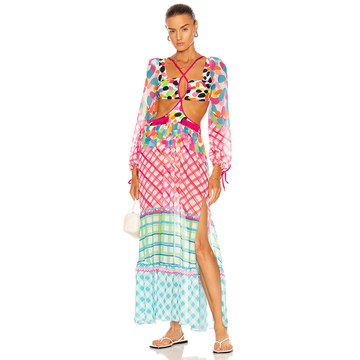 Antibes Cut Out Beach Dress