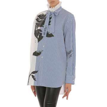 Cotton Poplin Graphic Shirt