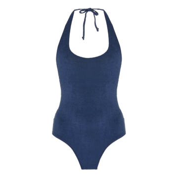 Amber Terry One-Piece Swimsuit