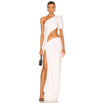 One Shoulder Cutout Dress