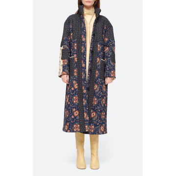 Robina Quilted Cotton Coat