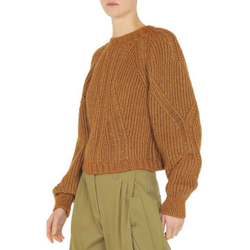 Ribbed Wool-Blend Sweater