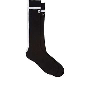 Logo Cotton-Blend Mid-Calf Socks