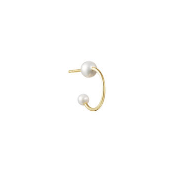 14k Yellow Gold Petite Claudia Single Earring