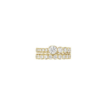 18k Yellow Gold Mon Cher Croissant Ring