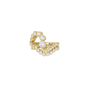 18k Yellow Gold Mon Cher Ocean Ring