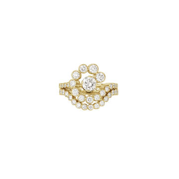 18k Yellow Gold Cher Escargot Ring