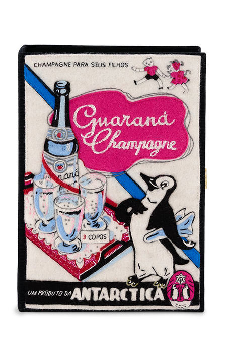 x Amalia Spinardi Guarana Champagne Book Clutch展示图