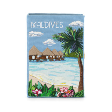 Maldives Book Clutch