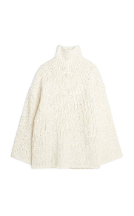 Amin Wool-Alpaca Turtleneck Sweater展示图