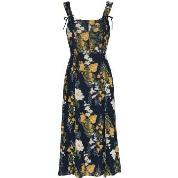Verena floral-print midi dress