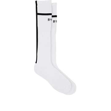 Logo Cotton-Blend Mid-Calf Socks