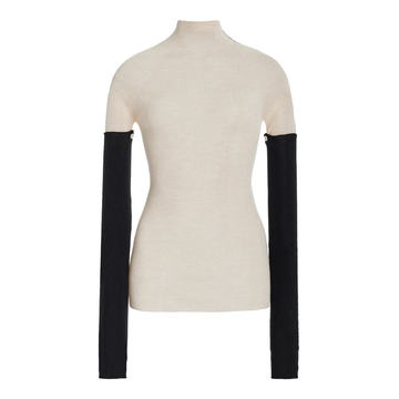 Merino Wool Turtleneck Sweater