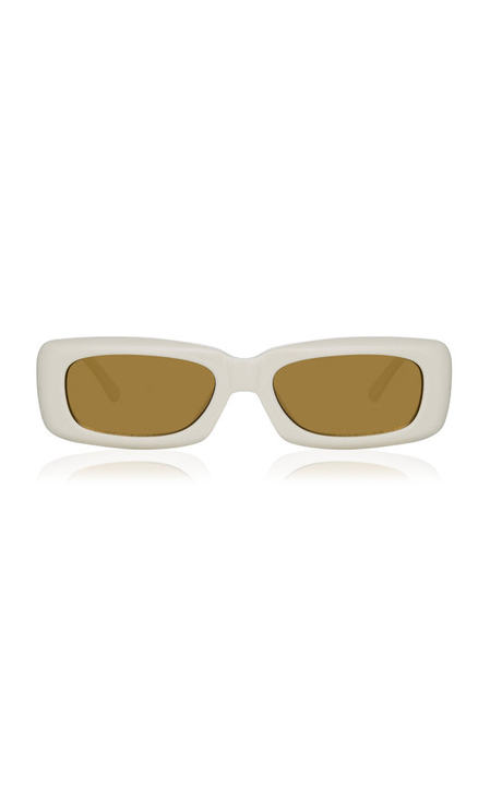 Mini Marfa Square-Frame Acetate Sunglasses展示图