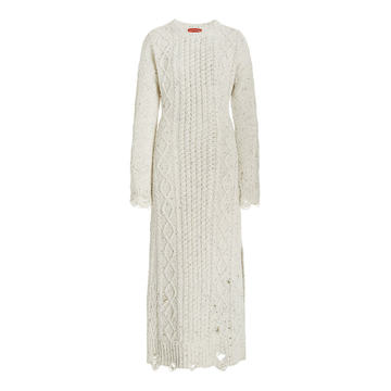 Quincy Wool-Blend Midi Dress