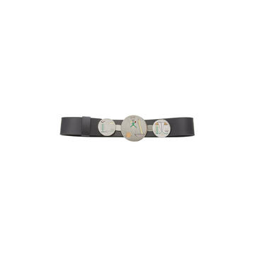 Process Of Discovery Metal Leather Belt