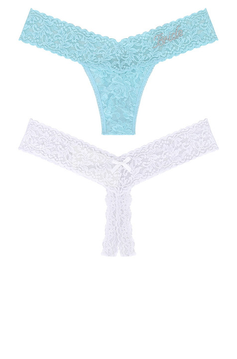 "Bride" Low Rise Thong & Open Gusset Thong展示图