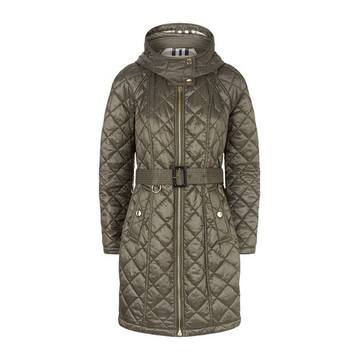 Quilted Parka Coat