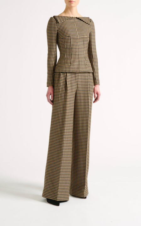 Rye Houndstooth Top展示图