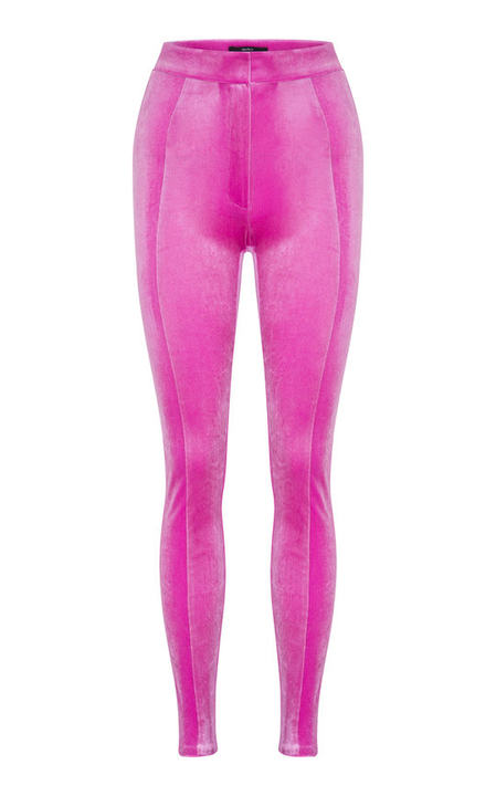 Crawford High-Rise Velvet Legging展示图