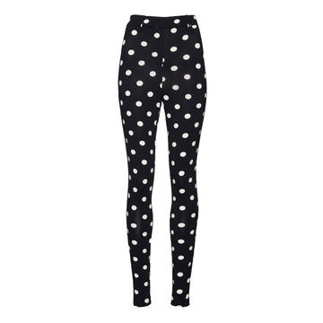 Polka-Dot Skinny Pants