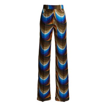 Printed Silk Pajama Trouser