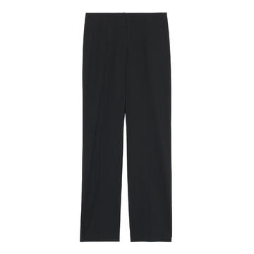 Pina Stretch-Wool Straight-Leg Trousers