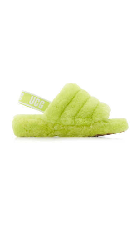 Fluff Yeah Sheepskin Slide Sandals展示图