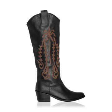 Paradise Garden Leather Boots