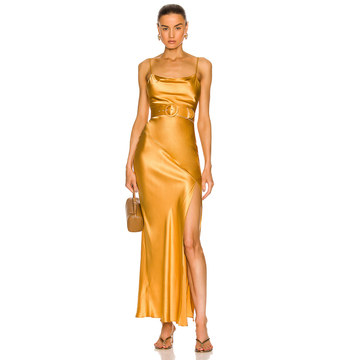 Simone Cowl Neck Gown