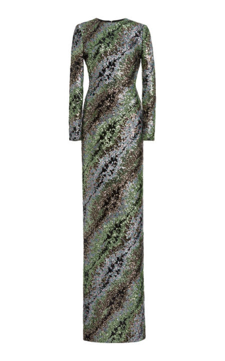 Sequin Column Gown展示图