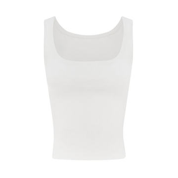 Micro-Knit Cotton Tank Top