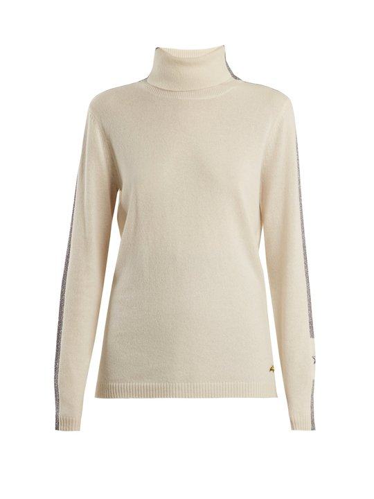 Britt roll-neck cashmere-blend sweater展示图