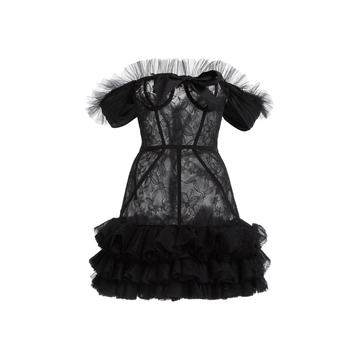 Chantilly Lace Mini Dress