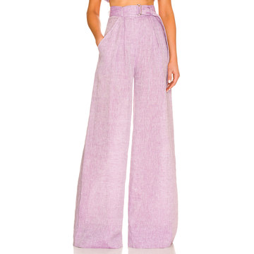 Wide Leg Pleated Pant