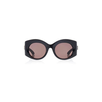 Oversized Round-Frame Nylon Sunglasses