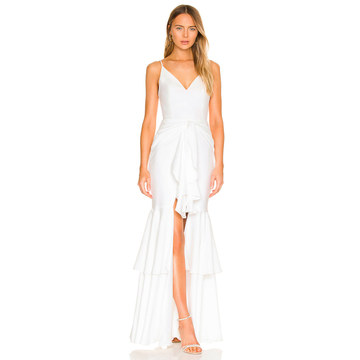 BO Ruffle Maxi Dress