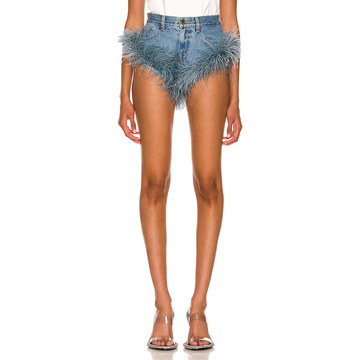 Feather Trim Hot Short