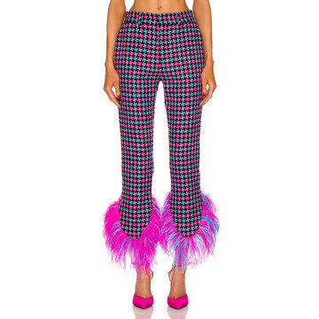 Feather Trim Pant