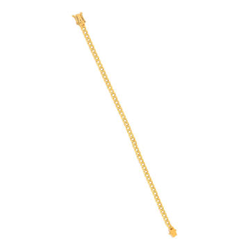 14K Yellow Gold Chain Bracelet